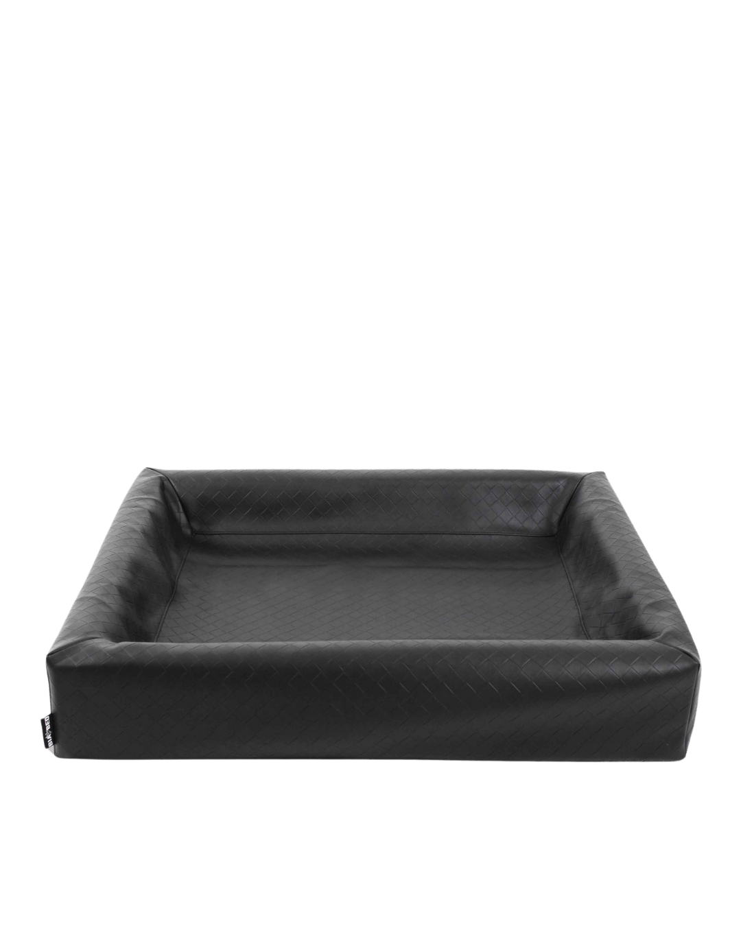 Bia Bed Original - Hundebett, Squaredesign, Schwarz - LUIS & LEON