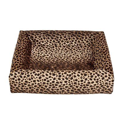 Bia Premium Cover Leopard – Baumwollbezug für Bia Hundebett - LUIS & LEON