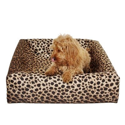 Bia Premium Cover Leopard – Baumwollbezug für Bia Hundebett - LUIS & LEON