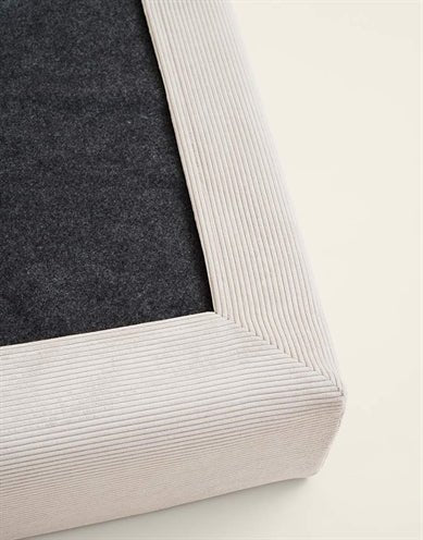 Bia Rib Cover Sand - Bezug für Bia Bed Kord, Sand - LUIS & LEON