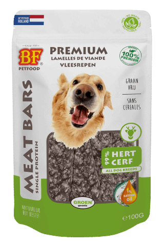 Biofood Meat Bars Deer - Fleischstreifen Hirsch - hypoallergen