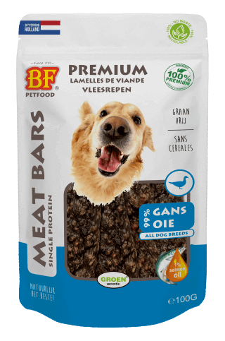 Biofood Meat Bars Goose - Fleischstreifen Bio Gans - hypoallergen