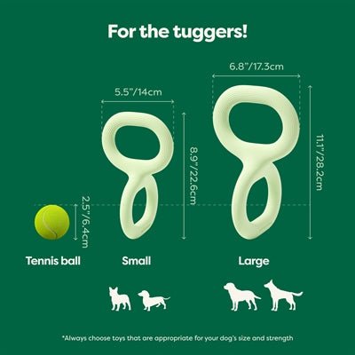 Earth Rated Tug Toy - Zerrspielzeug für Hunde - LUIS & LEON