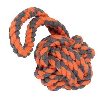 Happy Pet Nut For Knots Tugger - Baumwoll - Ball mit Seil - LUIS & LEON