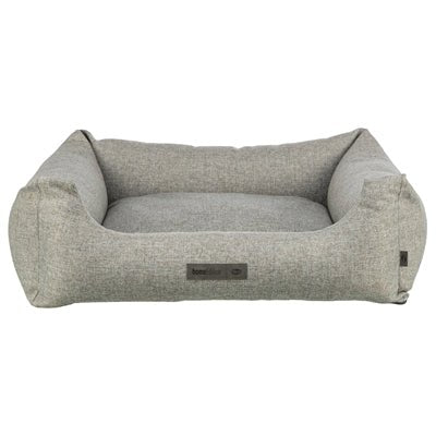 Hundebett TRIXIE Matteo – eleganter Schlafplatz mit festem Kissen & rutschfestem Boden - LUIS & LEON