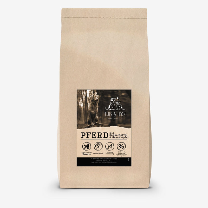 Hundefutter Pferd – Trockenfutter Klassik