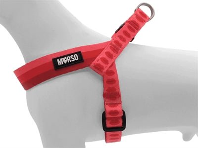 Hundegeschirr Mini verstellbar - Morso LIPSTICK Adjustable Mini - LUIS & LEON
