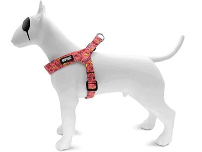 Hundegeschirr Mini verstellbar - Morso PINK THINK für kleine Hunde - LUIS & LEON