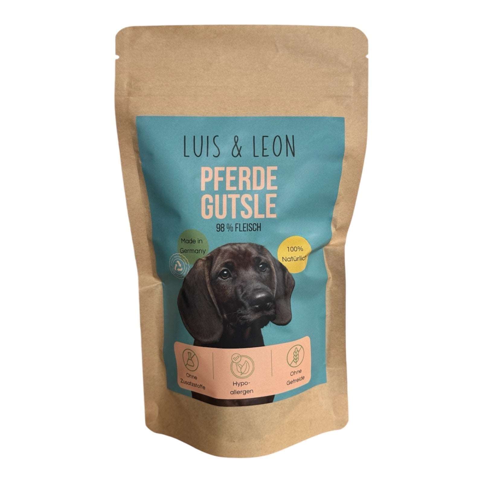 Hundeleckerli Pferde Gutsle Luis & Leon – hypoallergen & getreidefrei - LUIS & LEON