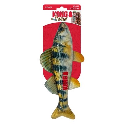 Kong Fisch Barsch - Ultra - robuster Dummy für Hunde - LUIS & LEON