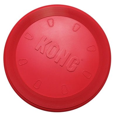 Kong Flyer Hundefrisbee – Langlebig, für Apportierspiele - Naturkautschuk - LUIS & LEON