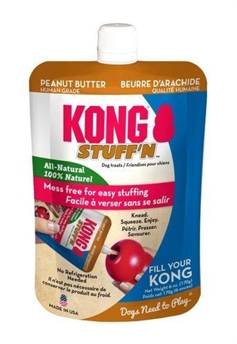 Kong Stuff'n Erdnussbutter - Natürliche Leckerei für Hunde - LUIS & LEON