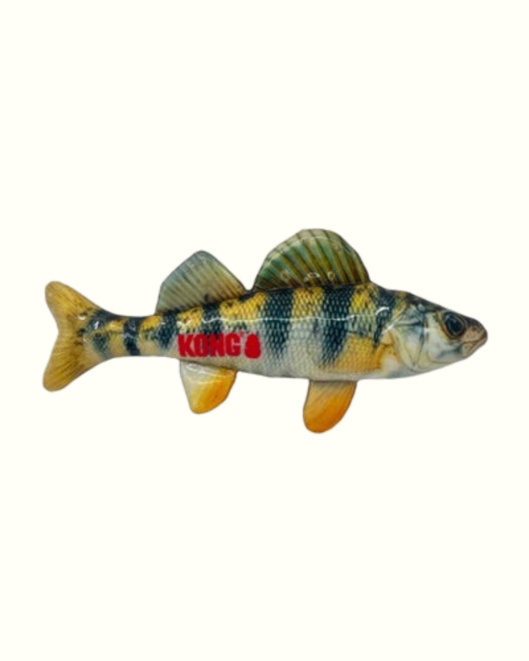 Kong Barsch - KONG Wild Fisch -Ultra-robuste Trainingshilfe für Hunde