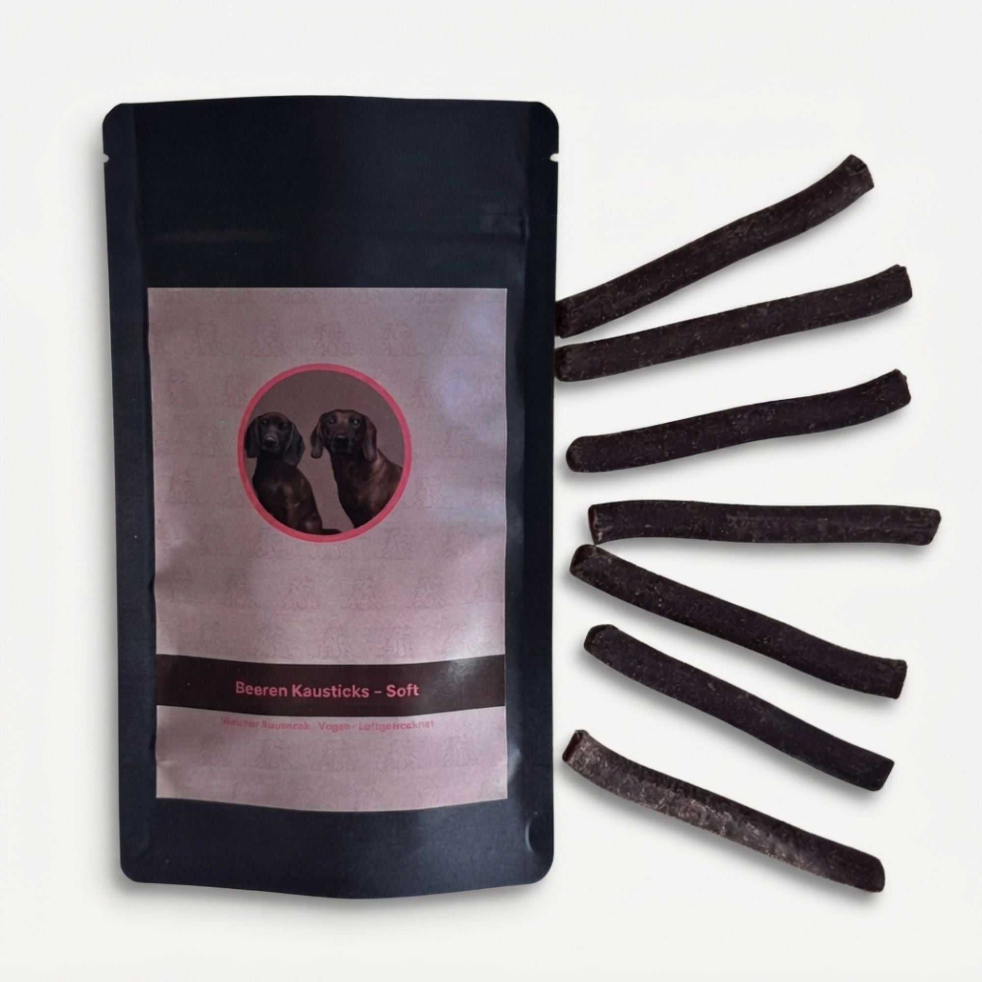 LUIS & LEON Beeren Kausticks Soft – vegane Hundeleckerli luftgetrocknet - LUIS & LEON