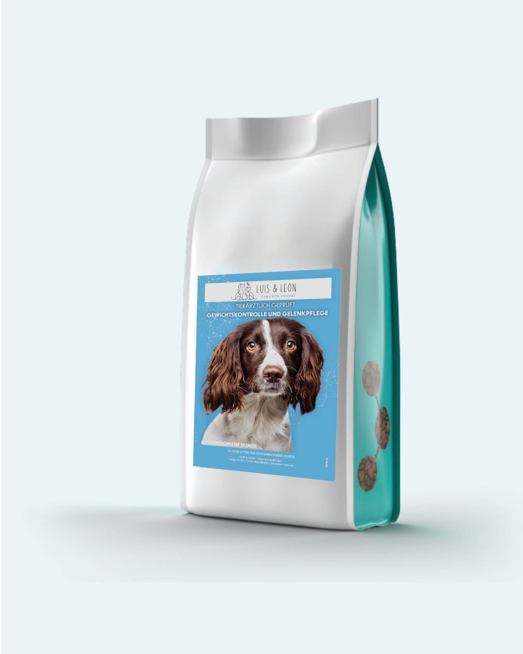 LUIS & LEON Gewichtskontrolle & Gelenkpflege – Trockenfutter für erwachsene Hunde - LUIS & LEON