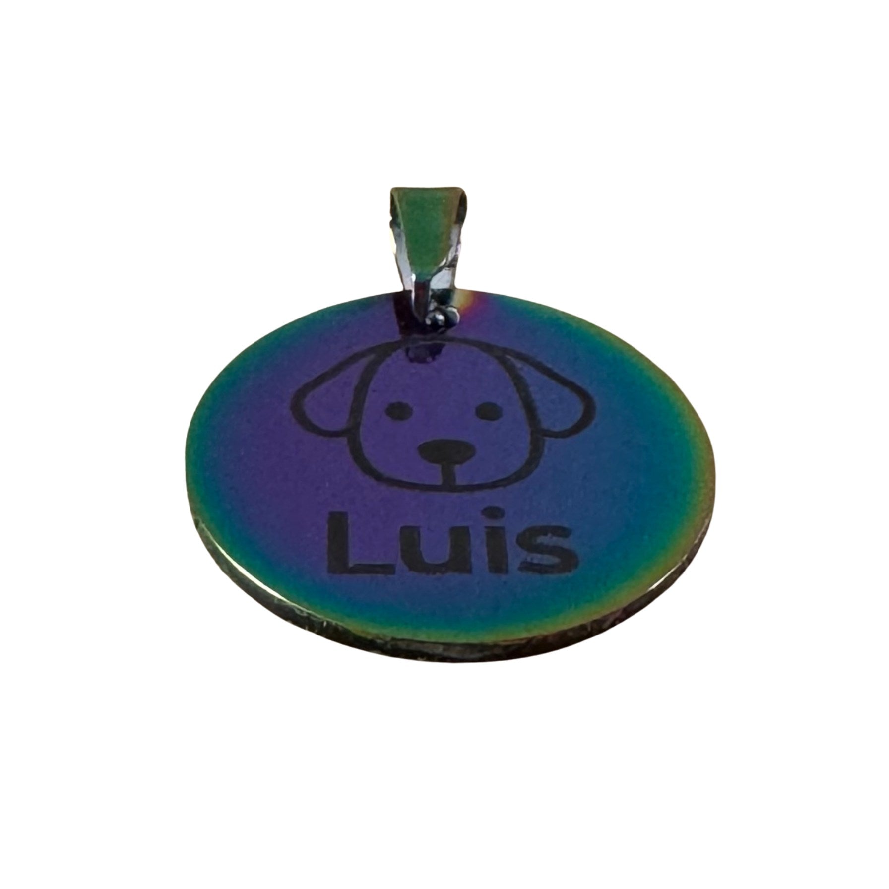 LUIS & LEON Hundemarke mit Tiermotiv – Edelstahl - personalisierbar & beidseitig gravierbar - LUIS & LEON