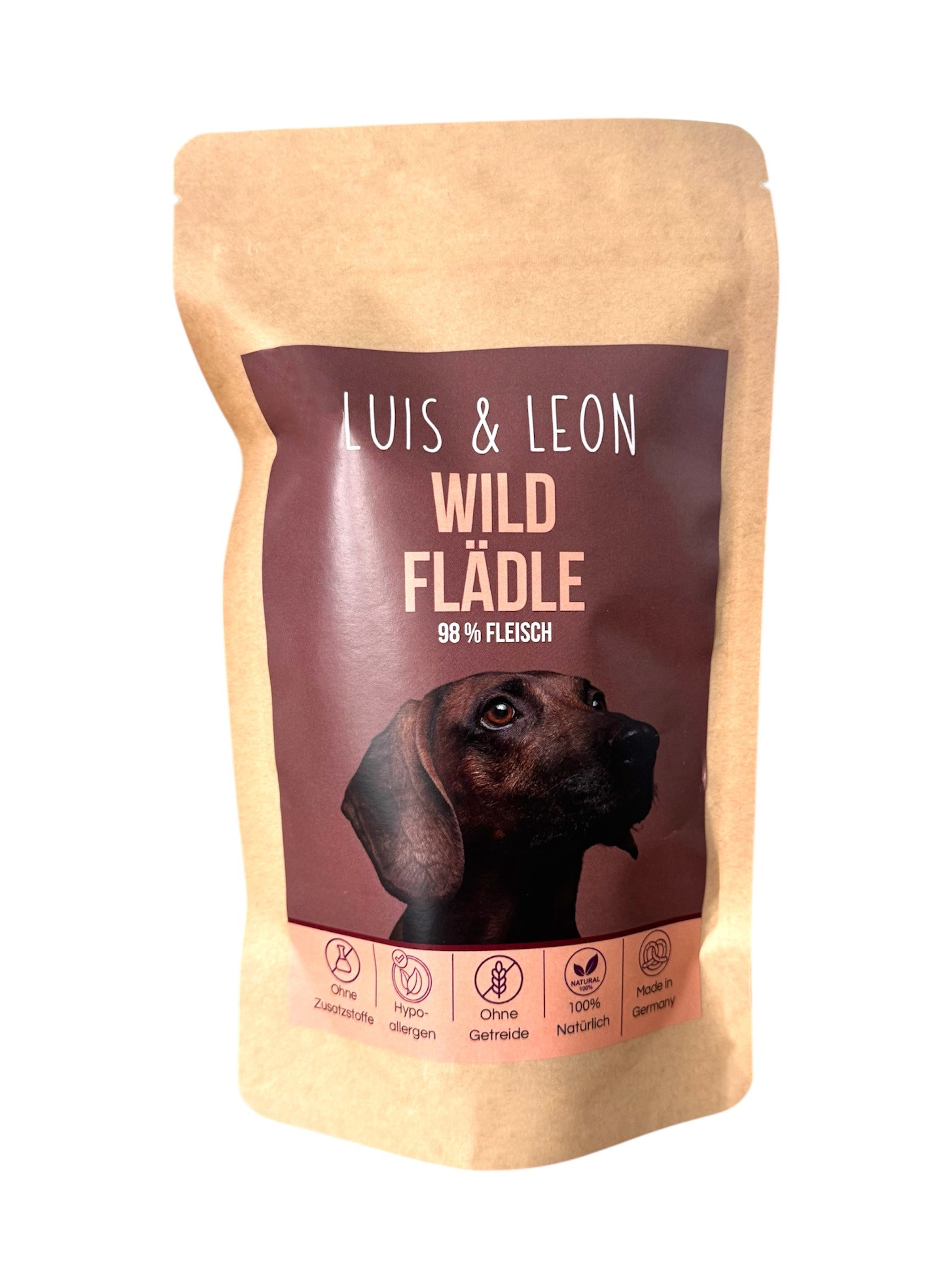 LUIS & LEON Wild Flädle - 98% Fleisch, Zarte Fleischstreifen - LUIS & LEON