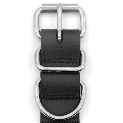 Morso - BLACK Waterproof Collar - Biothane Halsband - LUIS & LEON