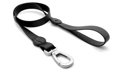 Morso - BLACK Waterproof Leash - Kurze Biothane Leine - LUIS & LEON