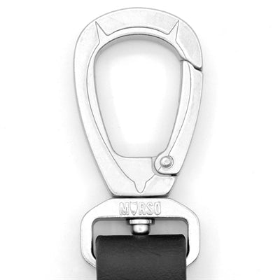 Morso - BLACK Waterproof Leash - Kurze Biothane Leine - LUIS & LEON