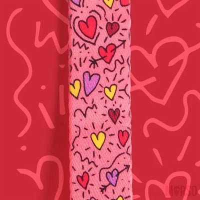 Morso - PINK THINK kurze Hundeleine - recyceltes PET - LUIS & LEON