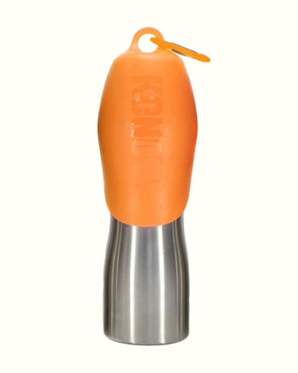 KONG H2O Edelstahl-Wasserflasche – Trinkflasche Orange