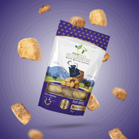 Pawfect Chew Puff Bites – 100% Natürliche Hundesnacks aus dem Himalaya - LUIS & LEON