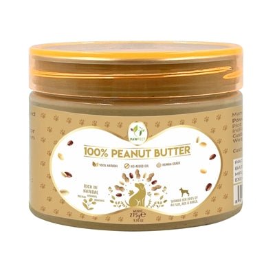 Pawfect Erdnussbutter für Hunde – 100% natürlich, ohne Zusätze, vegan - LUIS & LEON