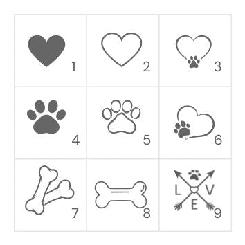 Personalisierte Hundemarke Aluminium Rund - LUIS & LEON
