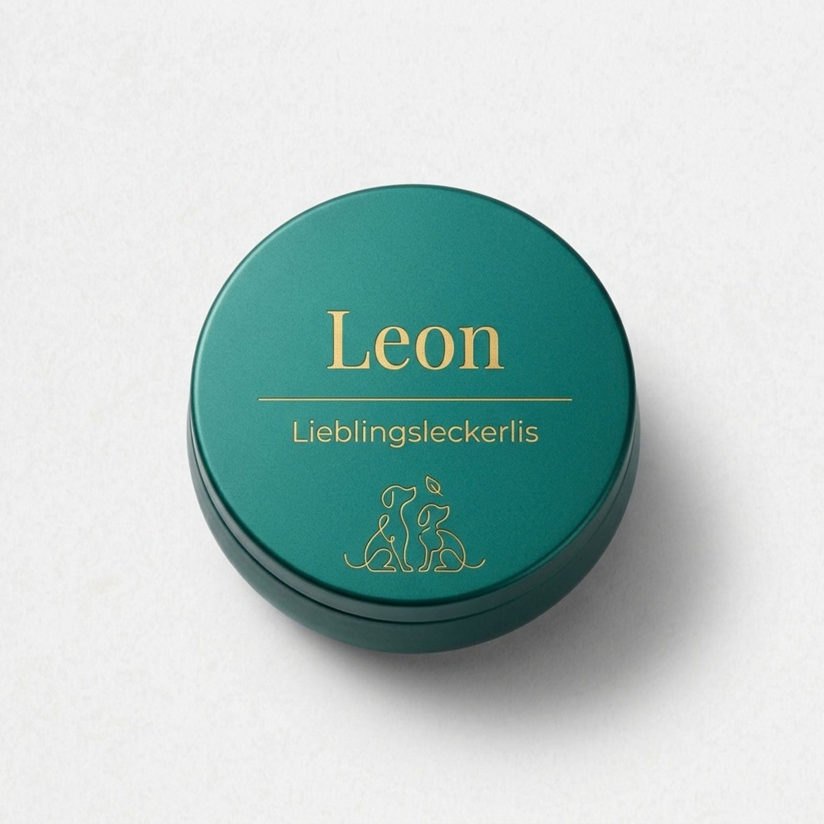 Personalisierte Leckerlidose für Hunde mit Gravur – Design Pure - LUIS & LEON