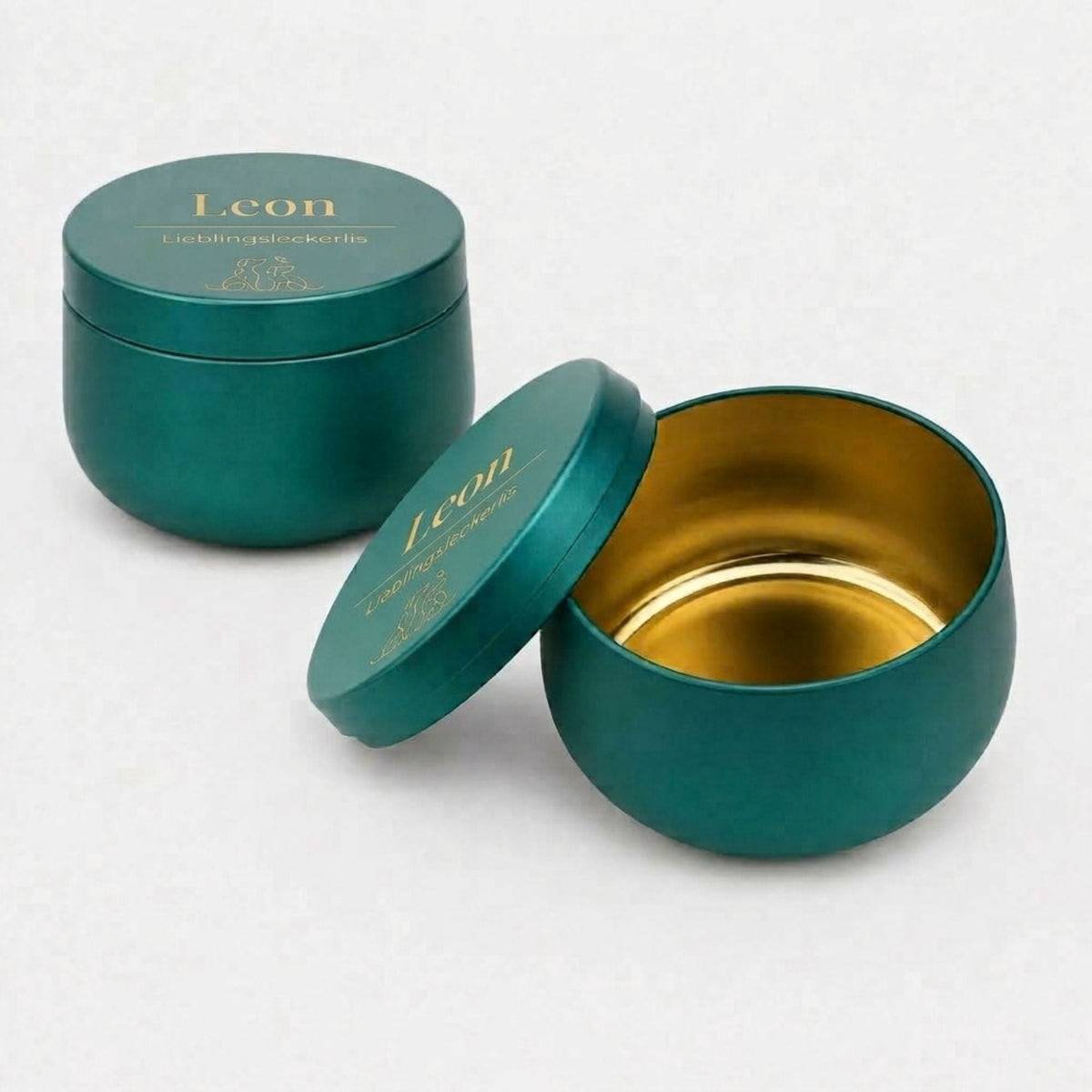 Personalisierte Leckerlidose für Hunde mit Gravur – Design Pure - LUIS & LEON