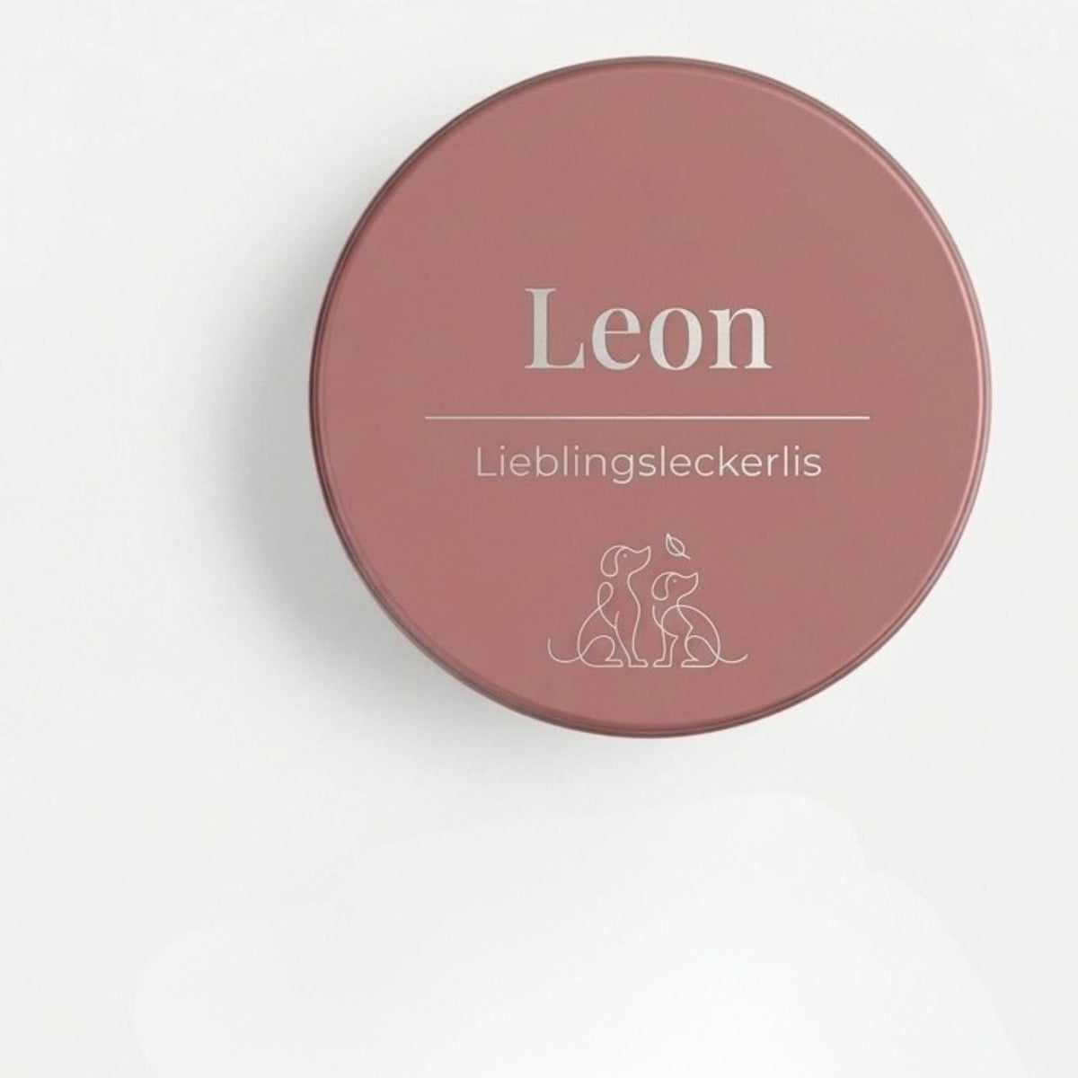 Personalisierte Leckerlidose für Hunde mit Gravur – Design Pure - LUIS & LEON