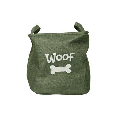 Rosewood Canvas Spielzeug Korb Woof - Wald Grün - Aufbewahrung - LUIS & LEON