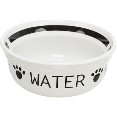 Trixie Ersatz - Keramiknapf "Water" – Stilvoller Wassernapf für Hunde - LUIS & LEON