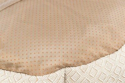 TRIXIE Hundebett Boho in Beige – natürlicher Komfort, Donut beige - LUIS & LEON