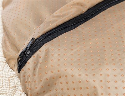 TRIXIE Hundebett Boho in Beige – natürlicher Komfort, Donut beige - LUIS & LEON