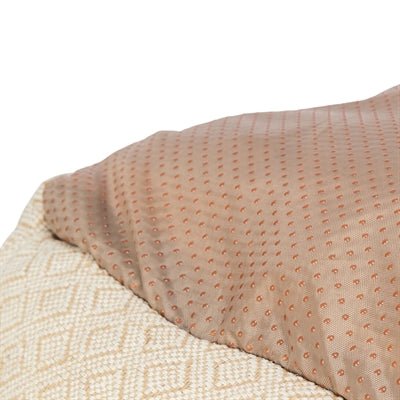 TRIXIE Hundebett Boho in Beige – natürlicher Komfort, Rechteckig, Beige - LUIS & LEON