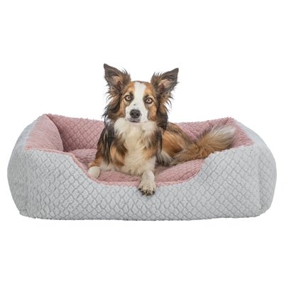 Trixie Hundebett Kaline Mio – weiches Hundebett mit Wendekissen - LUIS & LEON