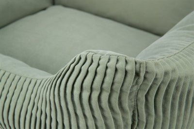 TRIXIE Hundebett Marley Salbei – Canvas Hundebett mit Baumwollbezug - LUIS & LEON