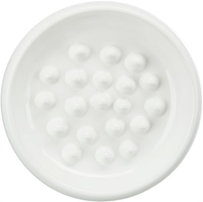 Trixie Slow Feeding Keramiknapf - für Hunde, verhindert schlingen - LUIS & LEON