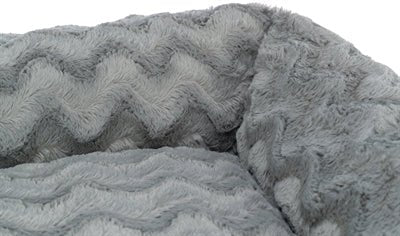 Trixie Vital Bett Loki Grau – orthopädisches Hundebett mit Memory - Effekt - LUIS & LEON